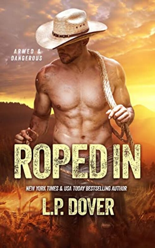 Book cover for "Roped in" by LP Dover