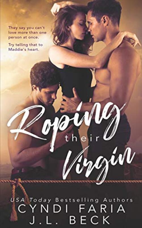 Book cover for "Roping Their Virgin" by JL Beck