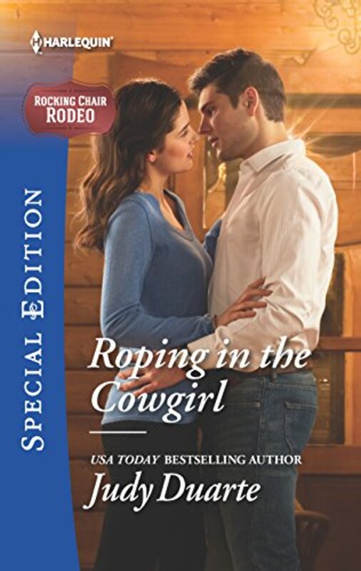 Book cover for "Roping in the Cowgirl" by Judy Duarte