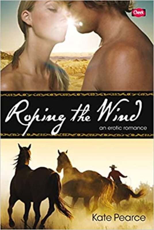 Book cover for "Roping the Wind" by Kate Pearce