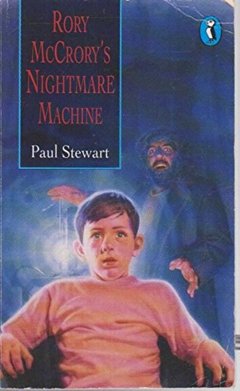 Book cover for "Rory McCrory's Nightmare Machine" by Paul Stewart