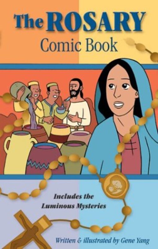 Book cover for "Rosary Comic Book" by Gene Luen Yang