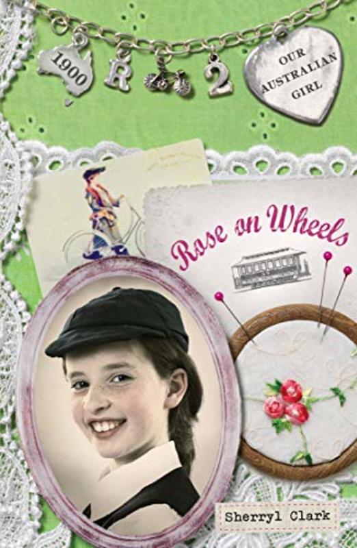 Book cover for "Rose on Wheels" by Sherryl Clark
