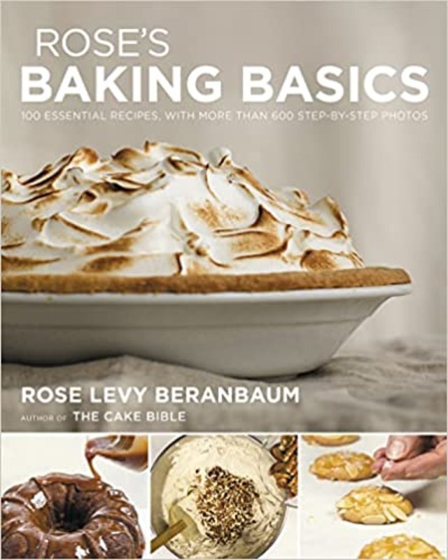 Book cover for "Rose's Baking Basics" by Rose Levy Beranbaum