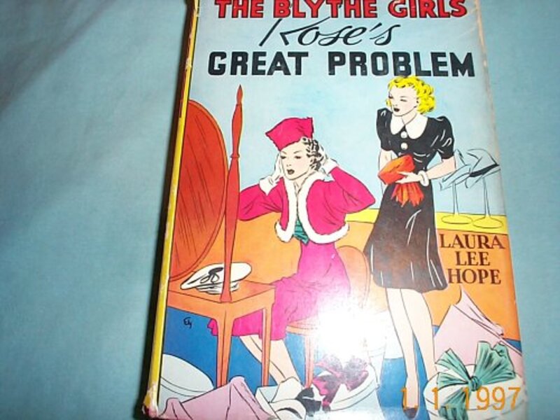 Book cover for "Rose's Great Problem" by Laura Lee Hope