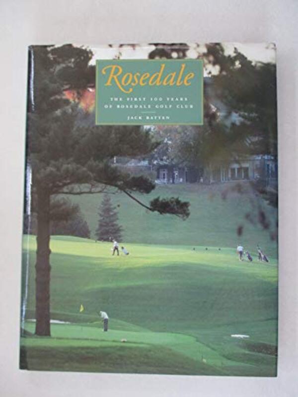 Book cover for "Rosedale" by Jack Batten