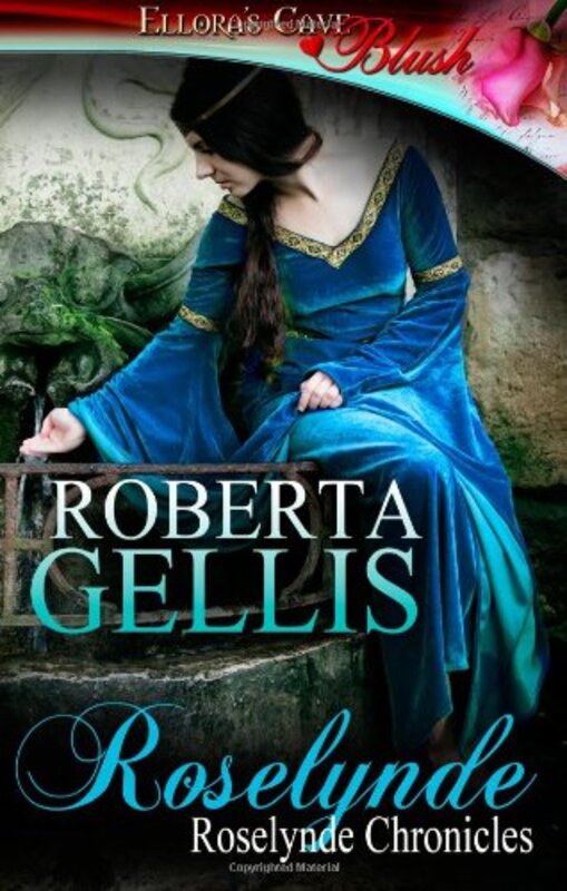 Book cover for "Roselynde" by Roberta Gellis