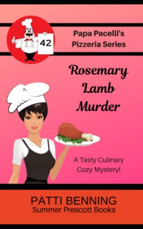 Book cover for "Rosemary Lamb Murder" by Patti Benning