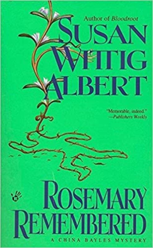 Book cover for "Rosemary Remembered" by Susan Wittig Albert