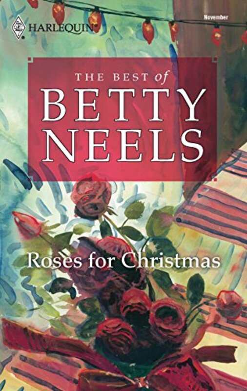 Book cover for "Roses for Christmas" by Betty Neels