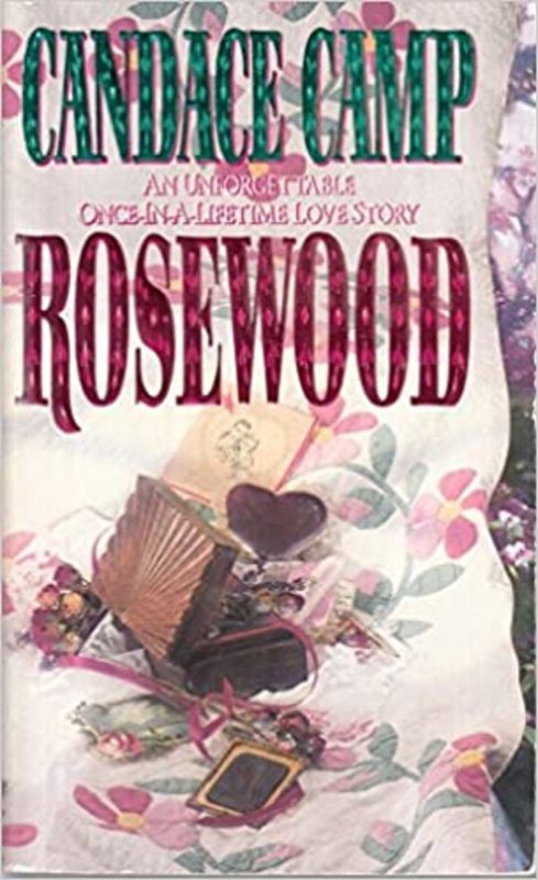 Book cover for "Rosewood" by Candace Camp
