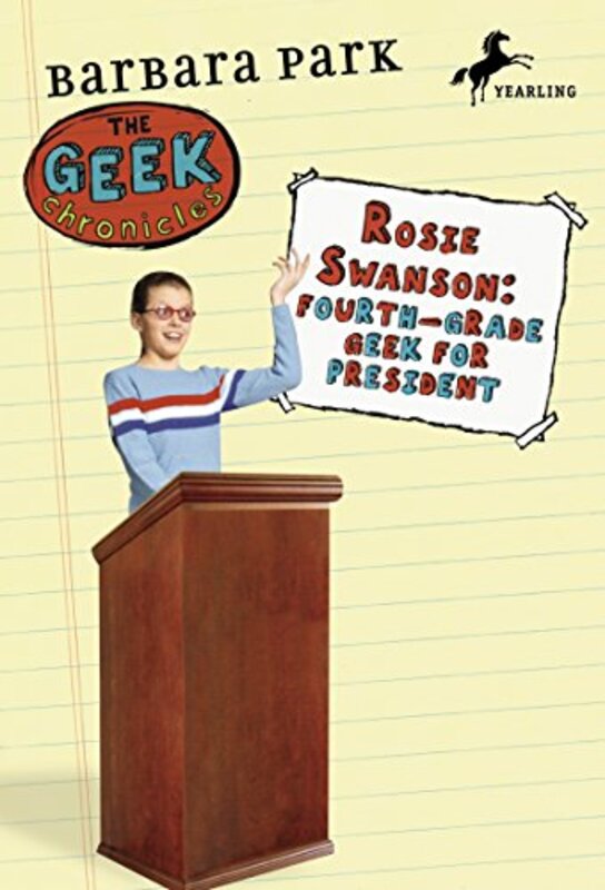 Book cover for "Rosie Swanson" by Barbara Park