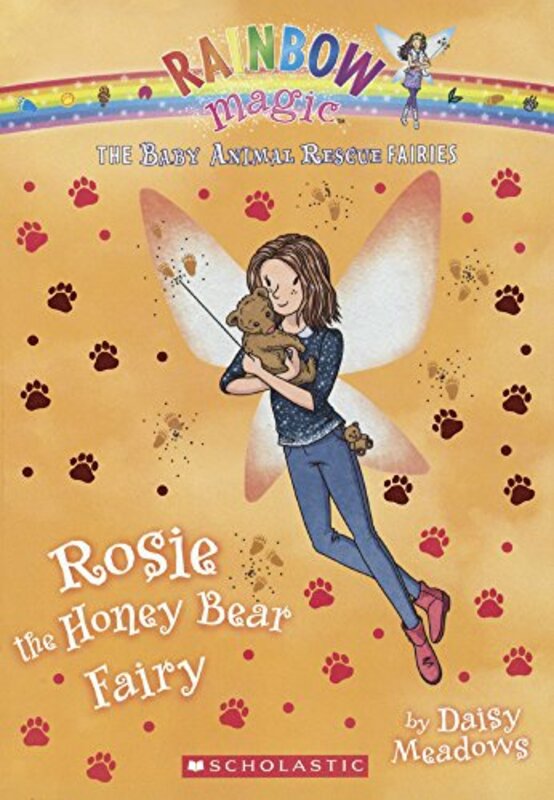Book cover for "Rosie the Honey Bear Fairy" by Daisy Meadows