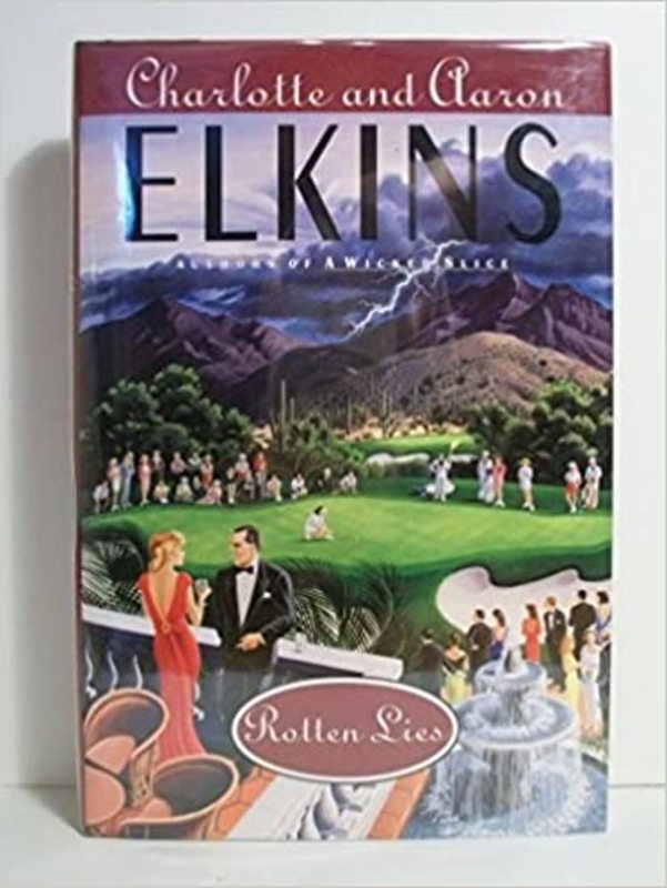 Book cover for "Rotten Lies" by Charlotte Elkins