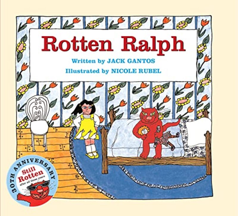 Book cover for "Rotten Ralph" by Jack Gantos