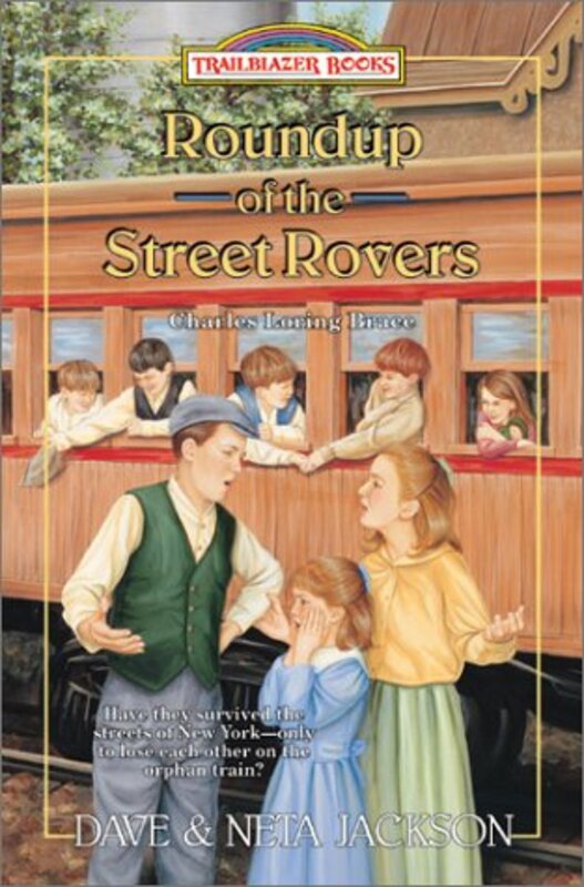 Book cover for "Roundup of the Street Rovers" by Dave and Neta Jackson