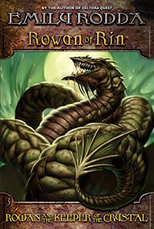 Book cover for "Rowan and the Keeper of the Crystal" by Emily Rodda