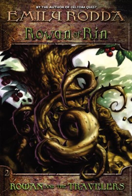 Book cover for "Rowan and the Travelers" by Emily Rodda