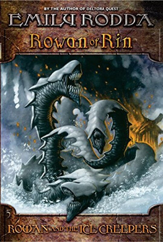 Book cover for "Rowan of the Bukshah / Rowan and the Ice Creepers" by Emily Rodda