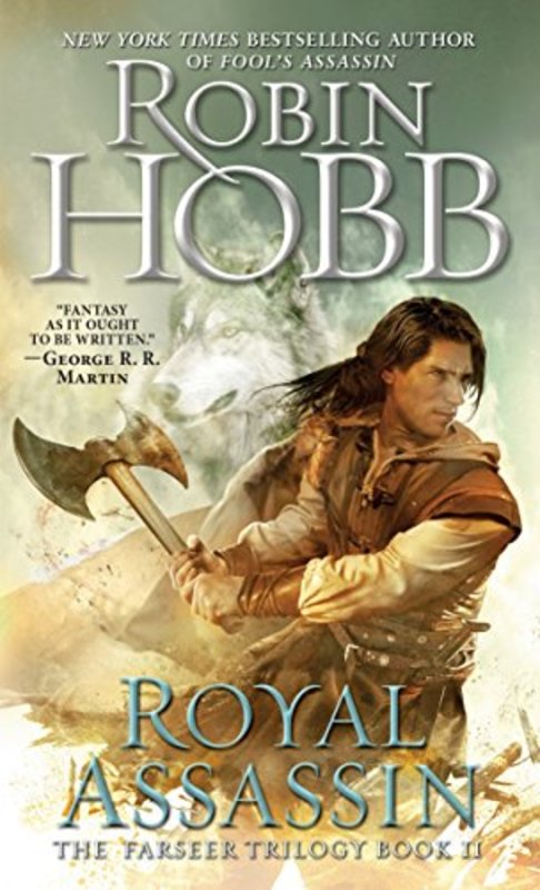 Book cover for "Royal Assassin" by Robin Hobb