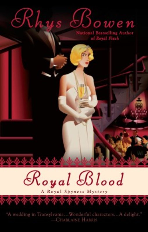 Book cover for "Royal Blood" by Rhys Bowen