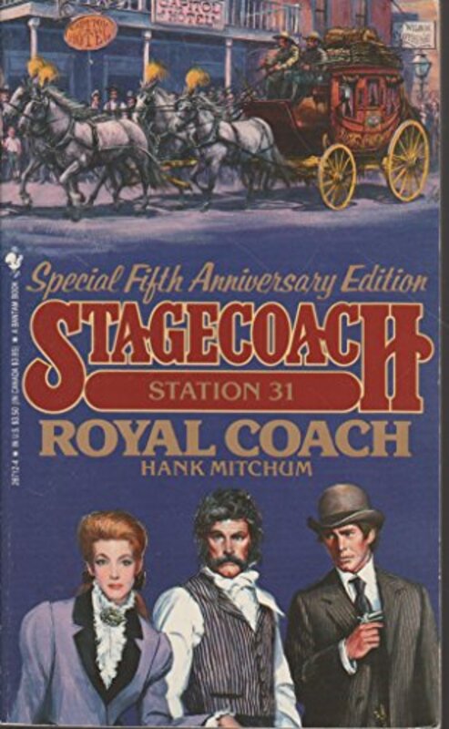 Book cover for "Royal Coach" by Hank Mitchum