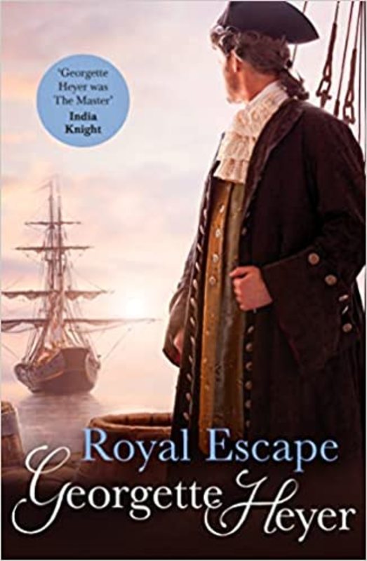 Book cover for "Royal Escape" by Georgette Heyer