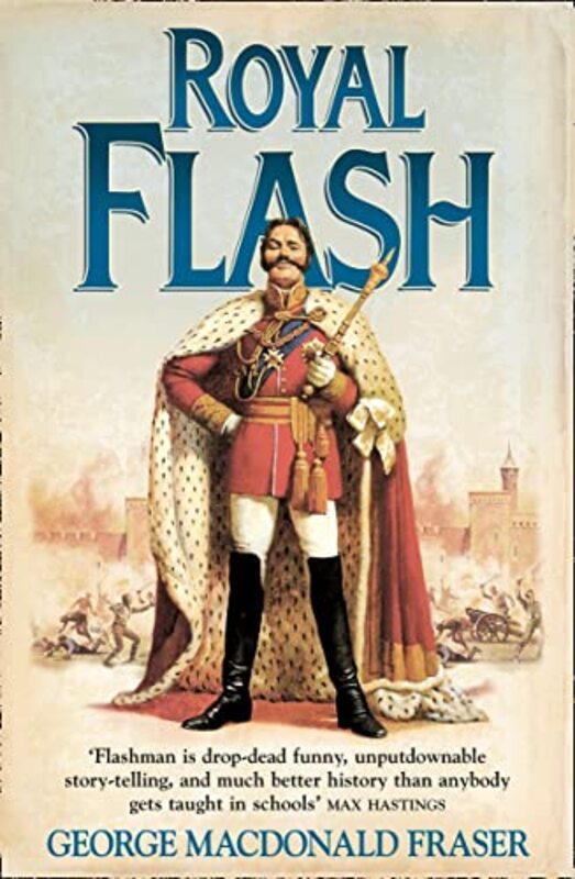 Book cover for "Royal Flash" by George MacDonald Fraser