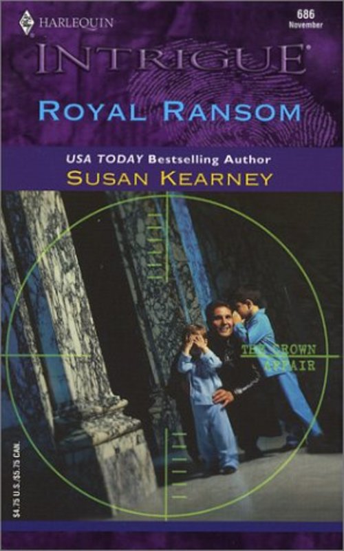 Book cover for "Royal Ransom" by Susan Kearney
