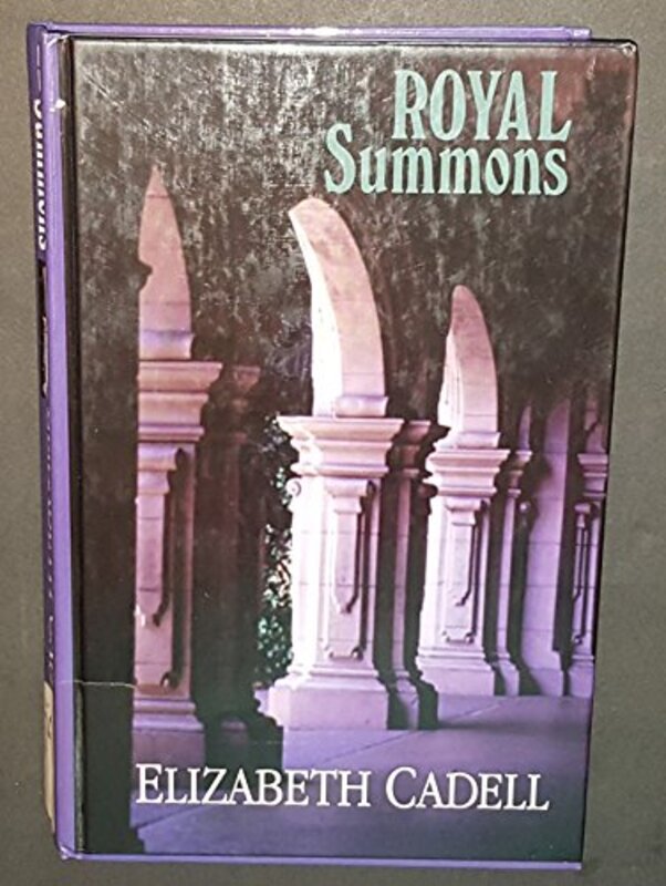 Book cover for "Royal Summons" by Elizabeth Cadell