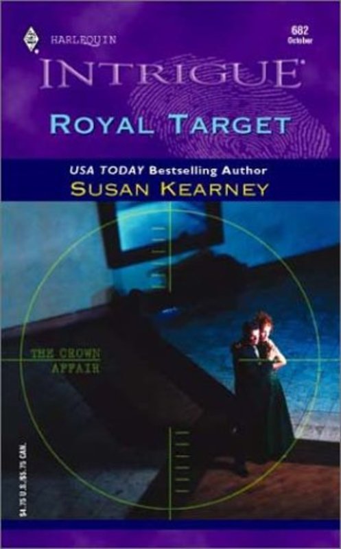 Book cover for "Royal Target" by Susan Kearney