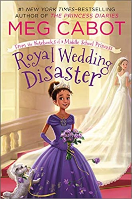Book cover for "Bridesmaid-in-Training / Royal Wedding Disaster" by Meg Cabot