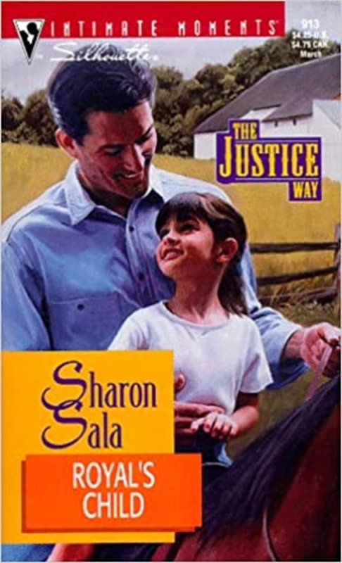 Book cover for "Royal's Child" by Sharon Sala