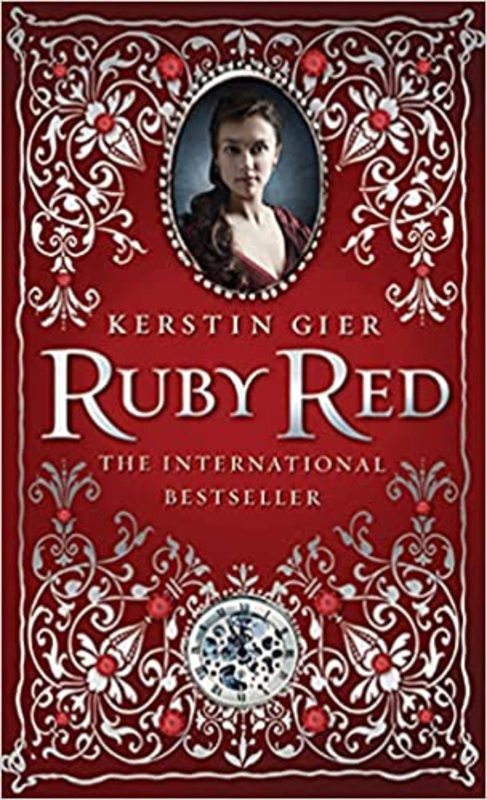 Book cover for "Ruby Red" by Kerstin Gier
