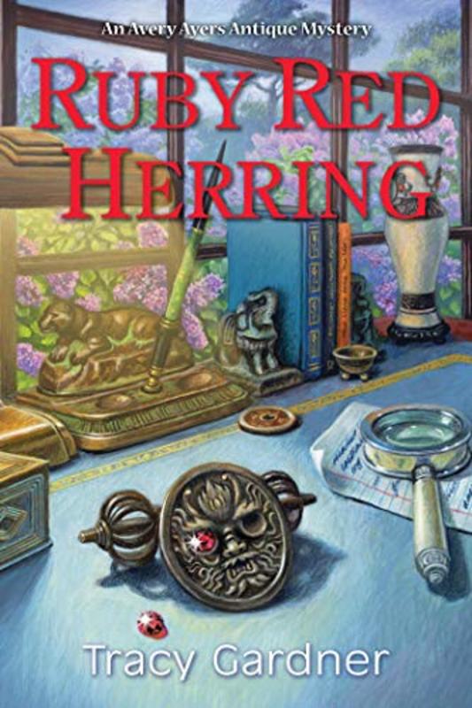 Book cover for "Ruby Red Herring" by Tracy Gardner