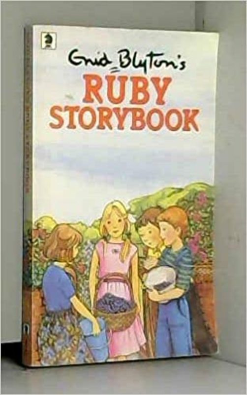 Book cover for "Ruby Storybook" by Enid Blyton