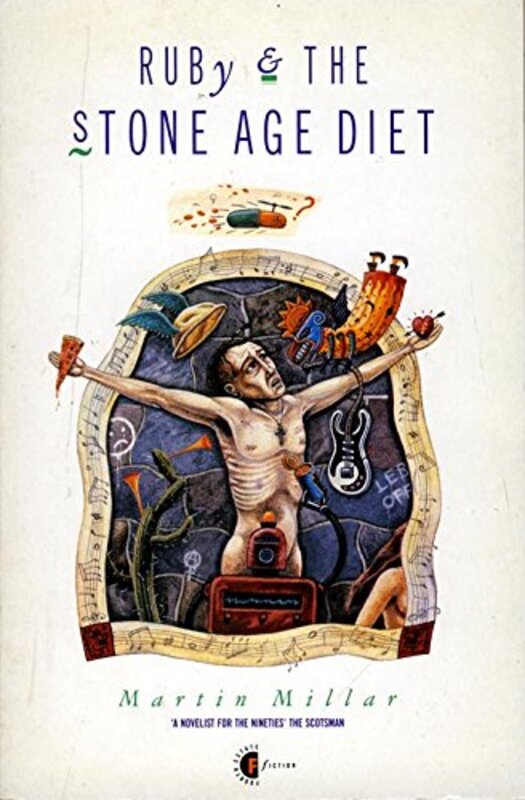 Book cover for "Ruby and The Stone Age Diet" by Martin Millar