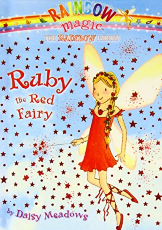 Book cover for "Ruby the Red Fairy" by Daisy Meadows
