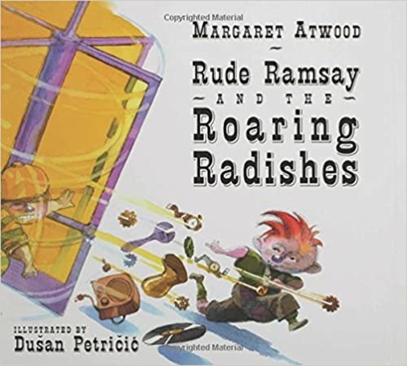 Book cover for "Rude Ramsay and the Roaring Radishes"