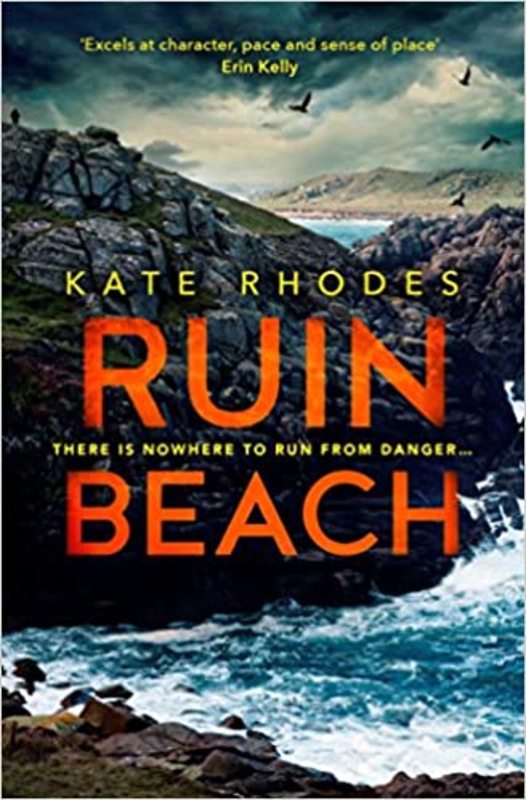 Book cover for "Ruin Beach" by Kate Rhodes