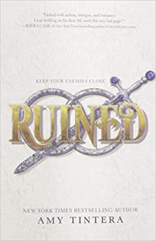 Book cover for "Ruined" by Amy Tintera