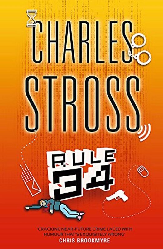 Book cover for "Rule 34" by Charles Stross