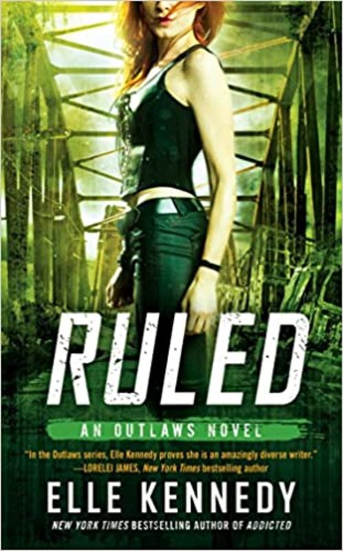 Book cover for "Ruled" by Elle Kennedy