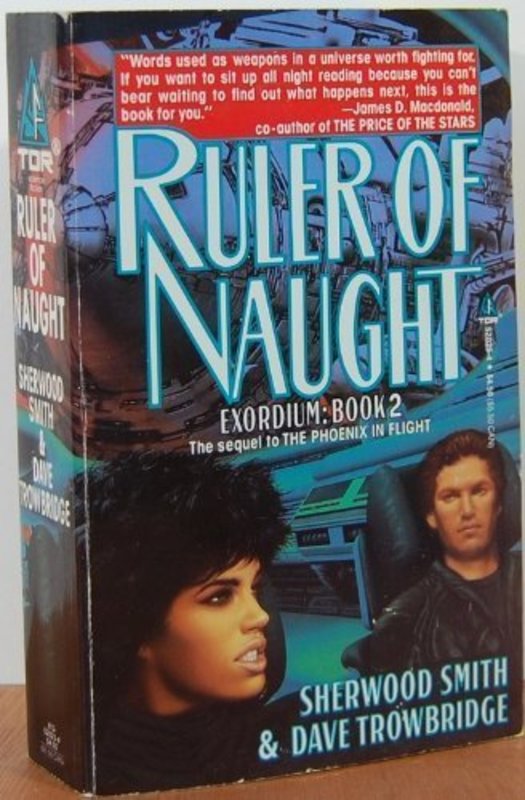Book cover for "Ruler of Naught" by Sherwood Smith