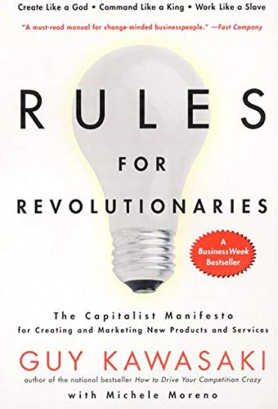 Book cover for "Rules For Revolutionaries"