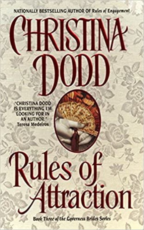Book cover for "Rules of Attraction" by Christina Dodd