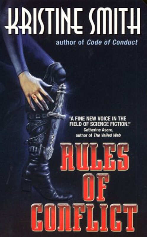 Book cover for "Rules of Conflict" by Kristine Smith
