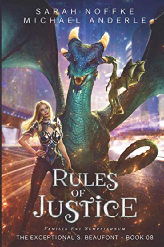 Book cover for "Rules of Justice" by Sarah Noffke