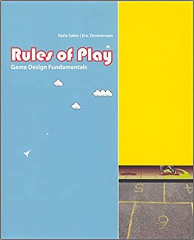 Book cover for "Rules of Play" by Katie Salen Tekinbas
