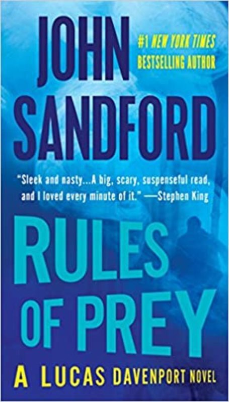 Book cover for "Rules of Prey" by John Sandford